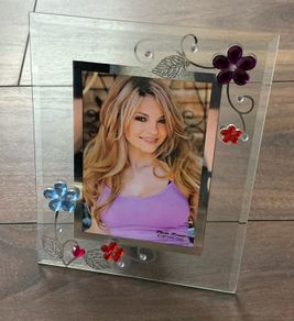 Cute Decorated Transparent / Clear Photo Frame