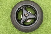 Yamaha Neos front wheel and new tyre