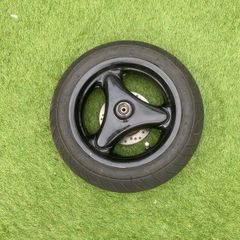 Yamaha Neos front wheel and new tyre