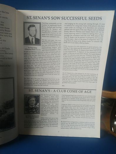 Senan's Country, Kerry GAA interest
