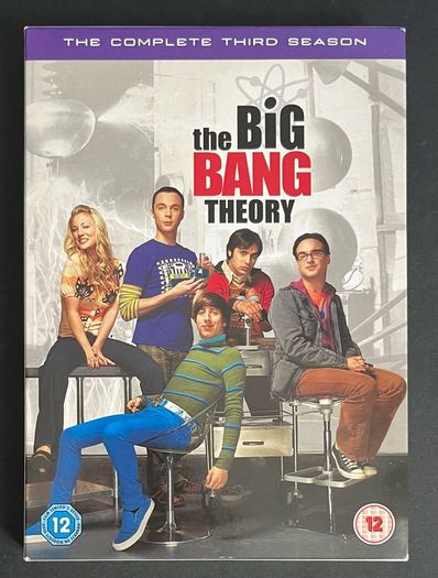 The Big Bang Theory Season 3. DVD Television Series.