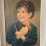 Vintage Nostalgic Large Framed Print Naive Decoration Image 3