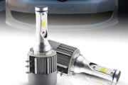 Car H15 LED Bulb Headligh 24W 2000LM Wireless Car Headlight Lamp 12V Conversion Driving Light 6500K White For VW Audi BMW Mercedes Benz