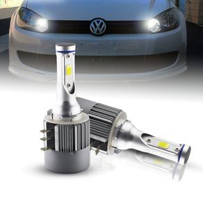 Car H15 LED Bulb Headligh 24W 2000LM Wireless Car Headlight Lamp 12V Conversion Driving Light 6500K White For VW Audi BMW Mercedes Benz