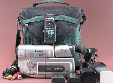 Canon UC V-300 analog 8mm tape camcorder