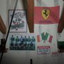 Italia 90 Ferrari model car in garage display case Unique Christmas Gift Image 3