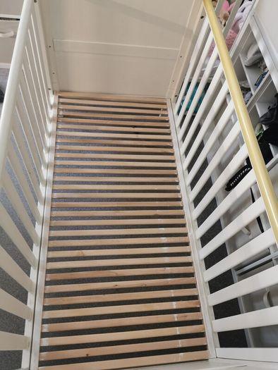 Free cot frame 70cmx140cm