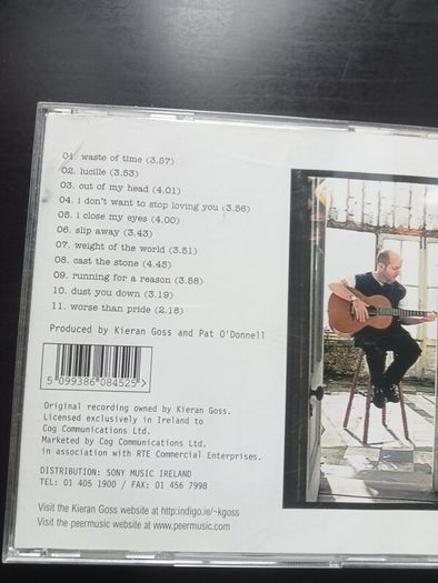 Kieran Goss ,- Worse than Pride CD