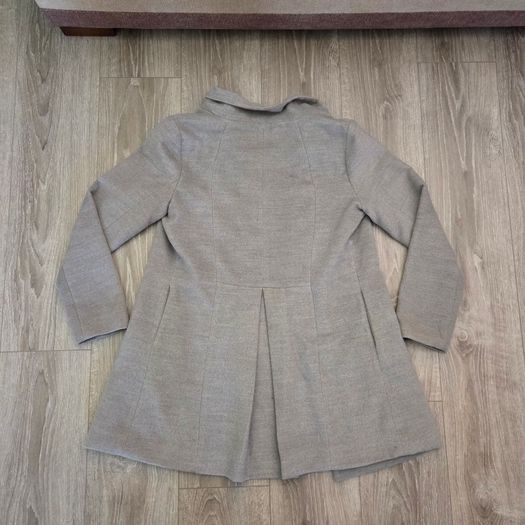 Light grey coat, size L