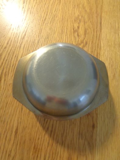 Stainless Steel Soup Dishes x 2 for Sale