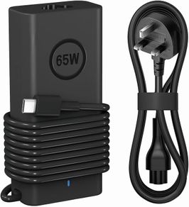 AILKIN 65W USB C Laptop Charger, Compatible with Dell laptop charger, for Dell Latitude 7530/7440/7430/7420/7410/7390/7340/7330/7320/5540/5530/5520/5430/5420/5320/3540 XPS 13 Type C Power Adapter