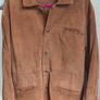 Union River Vintage Mens Tan Leather Suede Jacket Image 2