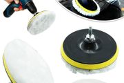 5Pcs 3/4/5 Inch Polishing Kit Car Polishing Pad Car Waxing Sponge Disk Wool Wheel Auto Paint Care Polisher Pads Car Gadget
