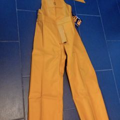 Guy Cotten Nylpeche Bib & Braces with Fly - Yellow