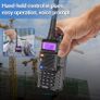 Baofeng Walkie Talkie UV 5R 5W Dual Band Ham Two Way Radio Vhf Uhf FM Radio Handheld Transceiver Hunting Image 6