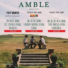 2 General Standing Tickets Amble Friday June 26th Virgin Media Park Cork