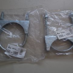 2.Bosal 4 Inch Exhaust Clamps.