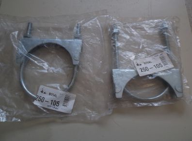 2.Bosal 4 Inch Exhaust Clamps.