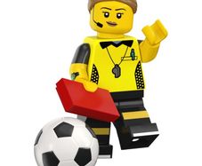 LEGO Minifigure - Football Referee - Collectible Minifigures Series 24
