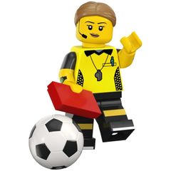 LEGO Minifigure - Football Referee - Collectible Minifigures Series 24