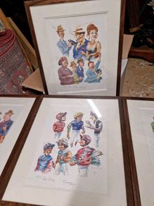 Peter Curlings 'Characters of the Turf' Prints