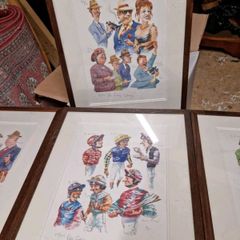 Peter Curlings 'Characters of the Turf' Prints