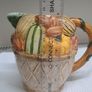 Decorative Ceramic Jug Harvest Vegetable Design Image 6