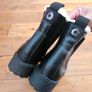 Black leather boots Image 4