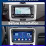 2 Din Car Radio Android 10.0 For VW Volkswagen Golf Polo Passat b7 b6 SEAT leon Skoda 8" inch 4+64G GPS Wifi 4G Carplay Image 7