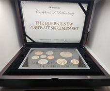 1953 The Queen's New Portrait Specimen Set 2015 Limited Edition of 995 Boxed & COA