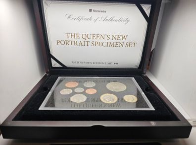 1953 The Queen's New Portrait Specimen Set 2015 Limited Edition of 995 Boxed & COA