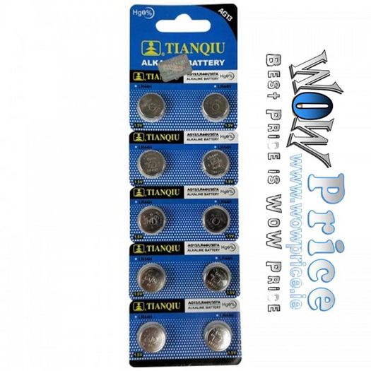 3354 AG13 Button Battery 10 pcs
