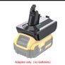 V6 Battery Adapter Li-ion Battery Convert To For Dyson V6 SV03 SV04 SV09 DC62 DC59 VacuumCleaner for Makita/Dewalt/Milwauke 18V Image 3