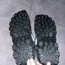 Heavy black duty work shoes UK 7 worn twice like new Image 2