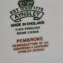Set Of 2  Aynsley Made In England Fine English Bone China Pembroke Reproduction Of An Eighteenth Century Aynsley Design  20.00 Euro Each Or  35.00 Euro For The Tow. Image 5