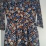 Stradivarius navy floral dress with pockets Sz M ( Fit 8-10UK) Image 3