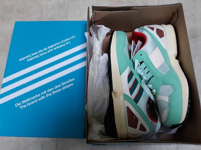 Adidas Torsion Originals ZX 9000 OG 30-years of Torsion UK-7,5/EUR-41.1/3 FU8403 Mint/Scarlet-2019