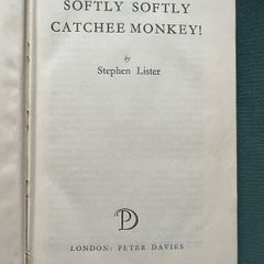 Vintage Softly Softly Catchee Monkey! Book