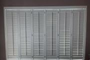 Custom White Interior Shutters