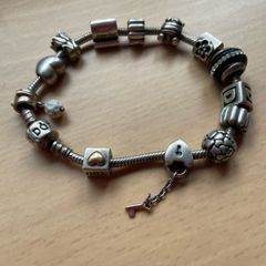 Pandora Bracelet plus 12 Pandora Charms