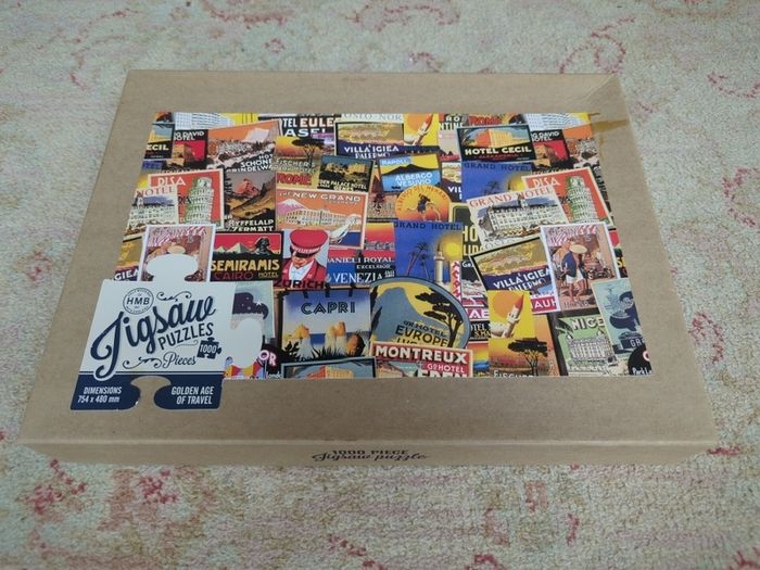 HMB jigsaw puzzle - Golden Age of travel