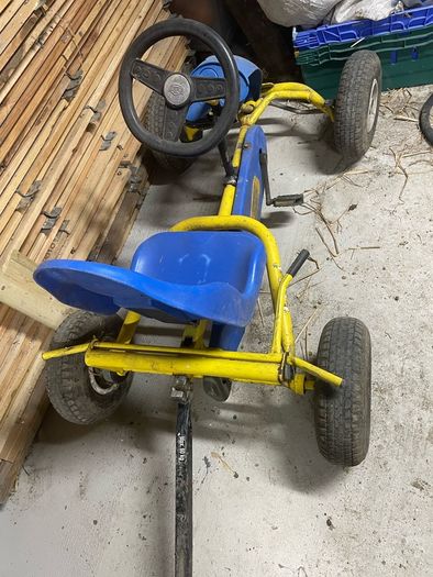 Berg Go Kart and Tipping Trailer
