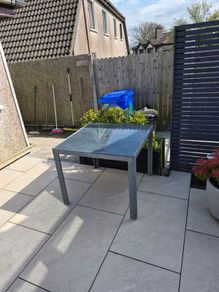 Patio table glass top - Free