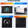 Diesel Air Heater w/ LCD Panel and Remote Control, Portable Parking Heater Fast Heating Low Noise,for Truck RV Trailer Image 5