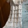 Beige boutique Angie frills occasion dress + bolero jacket party wedding confirmation communion wear dress 10/12 beige Image 4