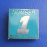 NUMBER 1 DEMO & RALLY motorcycle rally badge (c.1970's) Image 2