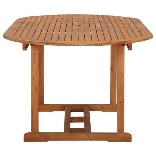 7 Piece Garden Dining Set Poly Rattan Black