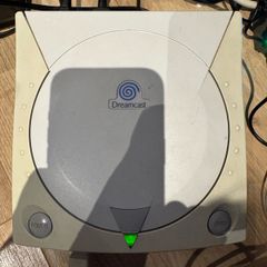 Sega Dreamcast White modded with GDEmu, 1 controller and VMU