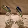 Two Murano Glass Dolphins Image 3