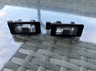 Number plates lights BMW OEM